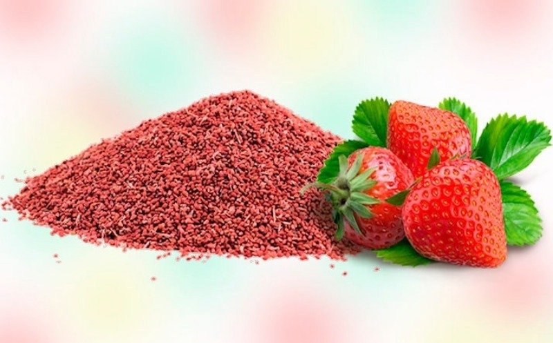 Клубника косточка скраб  